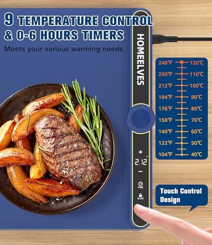 Warming Mat for Food,Rapid Heating Food Warming Mat - Image 2