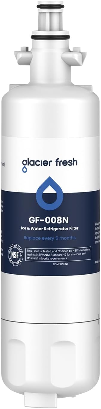 GLACIER FRESH Fridge Freezer Water Filter Replacement for Blomberg Beko 4874960100 Water Filter, 1 Pack