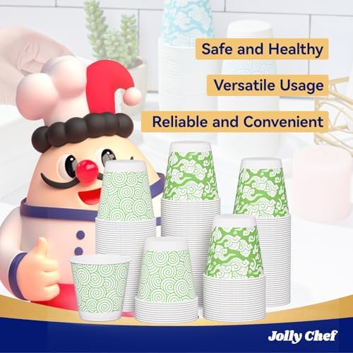 JOLLY CHEF 3 oz Bathroom Mouthwash Cups 300 Pack - Image 6
