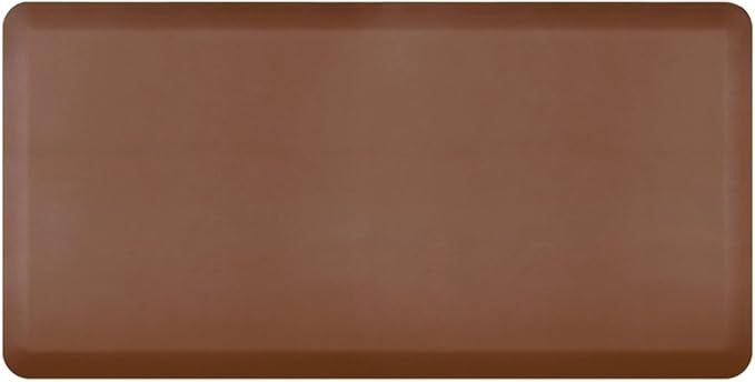 WellnessMats Original Collection Anti-Fatigue Floor Mat, Polyurethane – Ergonomic Support Pad for Home, Kitchen, Garage, Office Standing Desk – Water Resistant - Made in USA