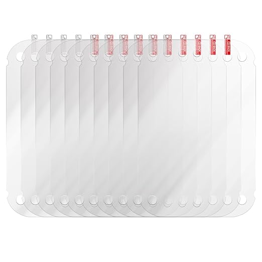 10PCS 6.6 inch LCD Screen Protector Film - Scratch-Resistant High Light Transmittance Protective Films for Resin 3D Printer Anycubic Photon Mono 2