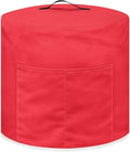 Red Pressure Cooker Cover Dust Cover 6qt,Kitchen Appliance Cover for Air fryer/Rice Cooker/Oven/Toaster/Stand Mixer/Steamer,Food Processor Cover