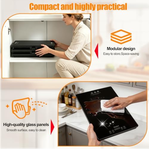 Electric Warming Tray, 3-in-1 Food Warmers for Parties Buffet - Image 7