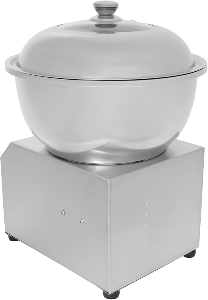 Electric Dough Kneading Machine 1500W Dual Rotating Commercial Dough Mixer 16QT Large Capacity Flour Mixing Machine with Touch Control, 0-30Min Timer for Home, Pizzerias, Restaurants