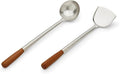 Fox Run Chuan & Hoak, Wok Spatula and Ladle Utensil Set