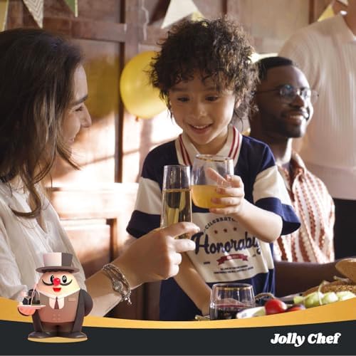 JOLLY CHEF 48 Pack 9 oz Stemless Champagne Flutes with Golden Rim Glasses - Image 6