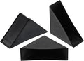 uxcell 20Pcs Plastic Corner Protectors 20x70mm Right Angle Shape Glass Corner Guards Cushion for Corner Protection of Glass, Mirror, Tile, Black