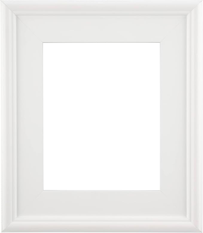 Creative Mark Plein Air Style Frame, White, 11x14-2.75" Wide Moulding with 1/2" Rabbet Depth, Open Back W/O Glazing, Museum Quality, For Art Panels, Stretched Canvas, Pictures & More