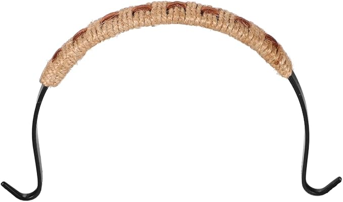 Hemoton Ergonomic Teapot Handle Replacement Woven Rope Grip Heat Resistant Kettle Handle Daily Use Teapot Accessory 6X4X0.6 Inch