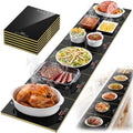 Commercial Electric Warming Tray for Buffet - Independent Temp 6 in 1 Black by Unknown
