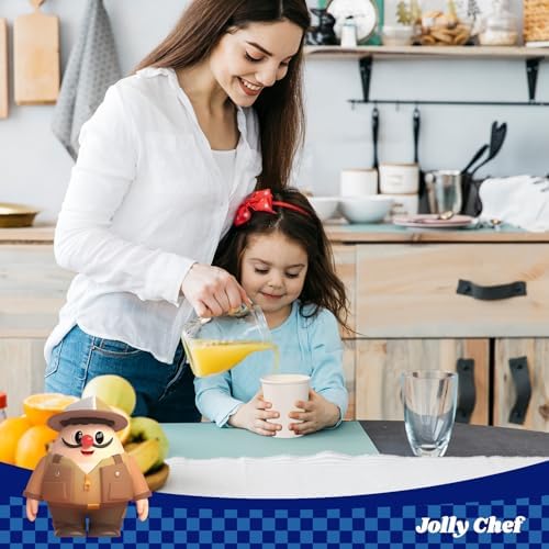 JOLLY CHEF 5 oz Paper Cups, White 500 Count Disposable Bathroom Mouthwash - Image 7