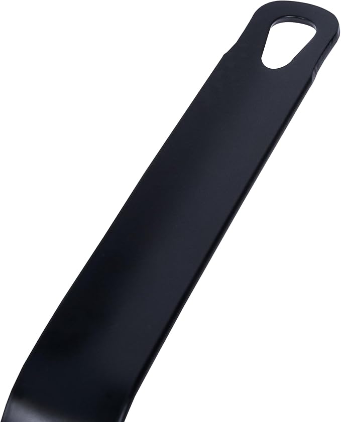 Restaurantware Fry Pan 1 Pack of 8.6 Inches Carbon Steel Non-Stick Searing Pan With Ergonomic Handle Silver For Sauteing and Omelets