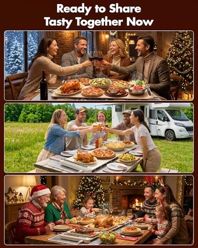 Warming Mat For Food Extra Long 43"x12" 600W Food Warming Mat Heat Resistant Pad,Chafing Dishes for Buffet 6 Temp 12 Hours,Child Lock,Food Warmers for Parties Buffet for Catering Gatherings - Image 7