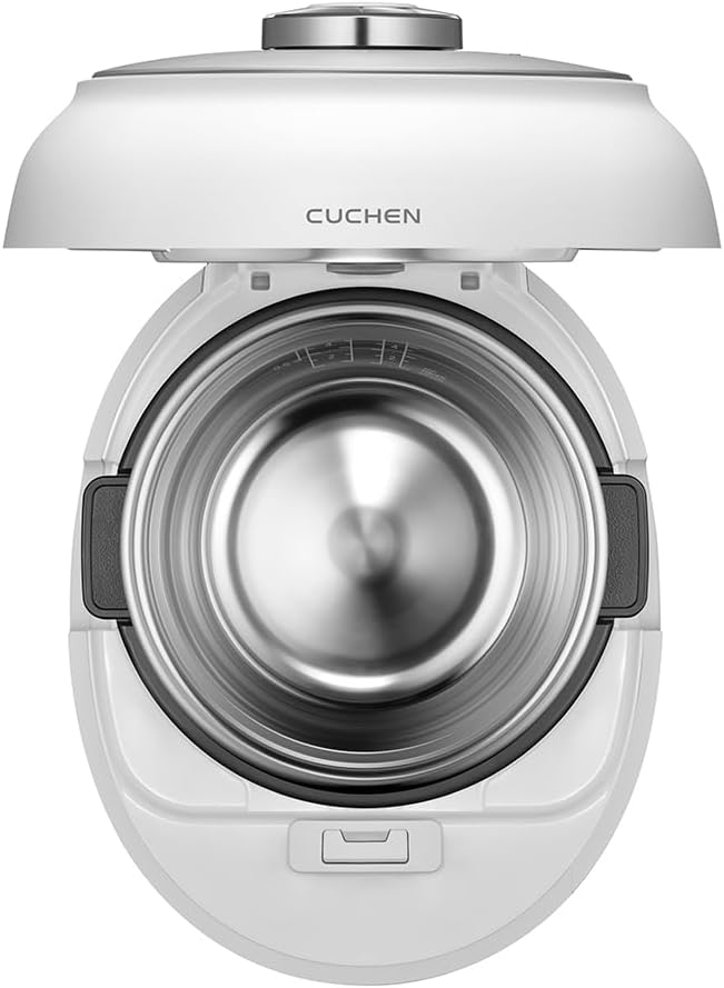 Cuchen CRT-RPD1010IEWUS (1.8 quarts): 10 person serving | Expertly Crafted Rice, Canning and Multi Menu Cooking |2.1 Ultra High-Pressure Induction Heating IH Rice Cooker | Full 316Ti Stainless Steel Inner-Pot, Stainless Power Lock System | Auto Steam C...