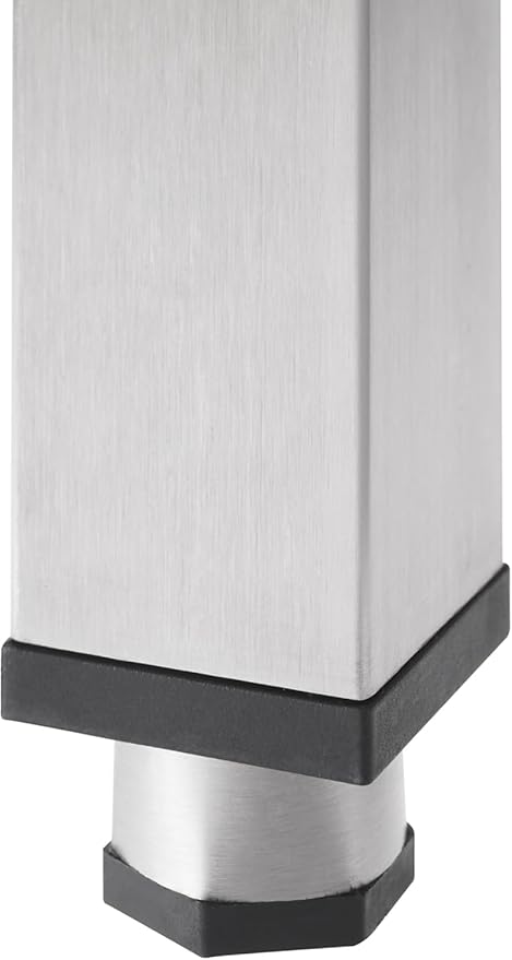 TRINITY Stainless Steel Freestanding Single Bowl Utility Sink for Garage, Laundry Room, and Commercial Use, Includes Pull-Out Faucet, NSF, UPC and cUPC Certified, 36" x 20" x 49.2", Stainless Steel