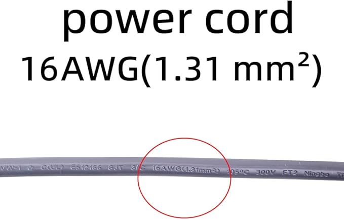 Update 13AMPS Replacement for Bosch SMZPC002UC Dishwasher Power Cord 13A （1.31mm²*3） 5.7ft