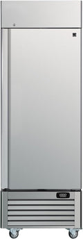 Kenmore 23 Cu.ft Stainless Steel Commercial Freezer – Upright Convertible Refrigerator, Frost Free, Congelador For Restaurant, Industrial Use, Cafe, Shop, Reach-In Full-Size