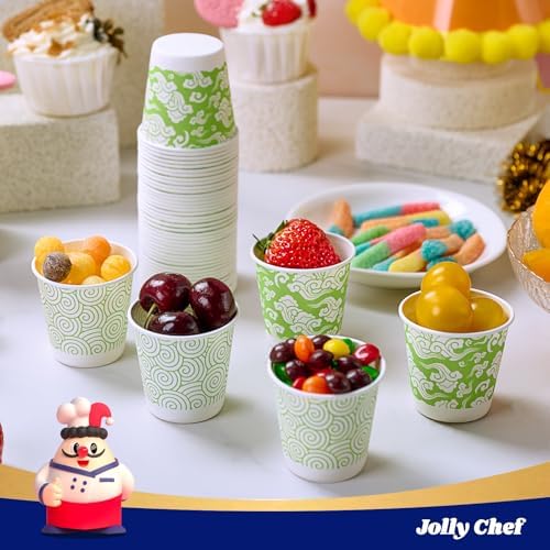 JOLLY CHEF 3 oz Bathroom Mouthwash Cups 300 Pack - Image 4