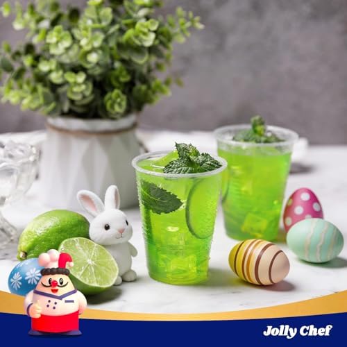 JOLLY CHEF 600 Pack 5 oz Disposable Clear Plastic Cups, Drinking Cups - Image 5