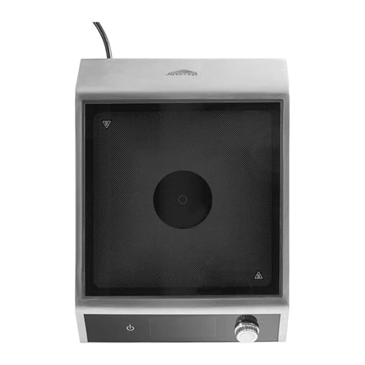 Vollrath MPI4-1800 Countertop Medium-Power Induction Range with Knob Control, 1800W, Stainless Steel and Glass Top, Touch Screen, Precise Temperature Control, 120V