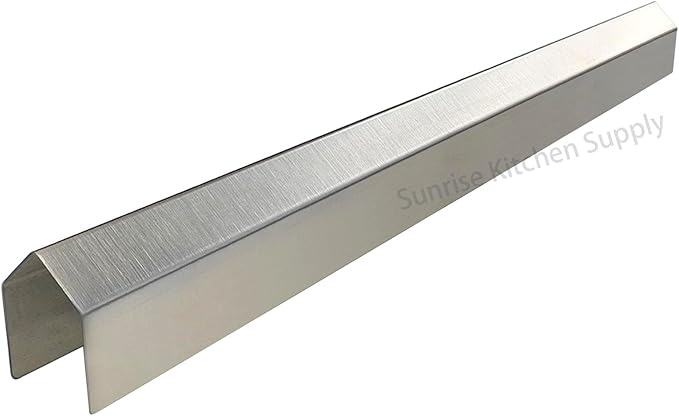 Sunrise Kitchen Supply 20 Gauge Stainless Steel Deep Fryer Joining Strip/Connector (23"L x 1 1/2"W)
