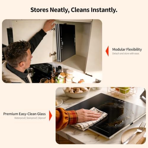 ODSD Food Warmers for Parties Buffet, 47"x15" Extra-Long Food Warming Tray - Image 5