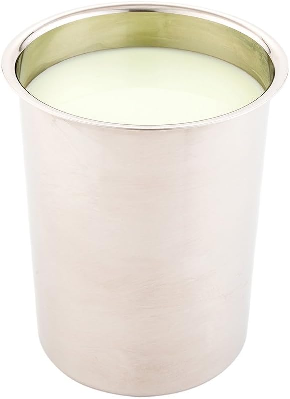 Restaurantware Met Lux 2 Quart Bain Marie 1 Corrosion-Resistant Bain Marie Pot - For Hot And Cold Food Serve Or Store Food Stainless Steel Food Pot Lid Sold Separately