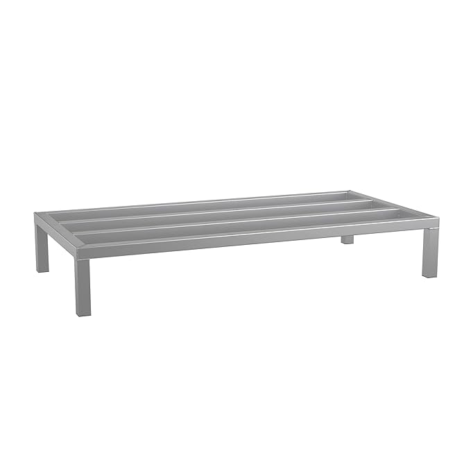 48'' x 24'' x 8'' Aluminum Dunnage Rack - 1780 lb. Capacity