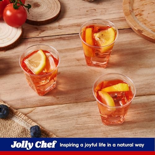 JOLLY CHEF 500 Pack 2 oz Disposable Plastic Shot Glasses, Mini Shot Cups - Image 5
