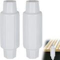 Dock Bumpers for Docking Dock Pole Bumpers,Slip-On Dock Leg Pipes and Mounting Brackets, Vertical Protection, Soft UV-Resistant Marine Grade Vinyl