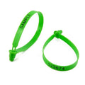 Leadseals(R) 500 Green Tite-Lock Plastic Tractor Truck Door Seal Tamper Evident Security Tags Numbered Safty Disposable Locks for Trailer Logistics Shipping Transport
