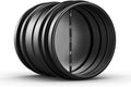 AC Infinity 8” Backdraft Damper, One-Way Airflow Ducting Insert with Spring-Loaded Folding Blades for 8” Ducting in Range Hoods and Bathrooms Fans