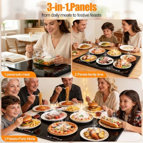 Electric Warming Tray，Food Warmers for Parties Buffet with Thermostat - Image 7