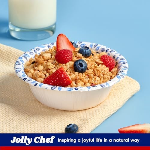 JOLLY CHEF 16 oz Paper Bowls 156 Count Disposable - Image 5