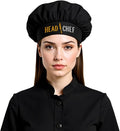 The Apron Place Adjustable Professional Chef Hats, Multiple Personalized Embroidered Designs to Choose from, Made in The USA