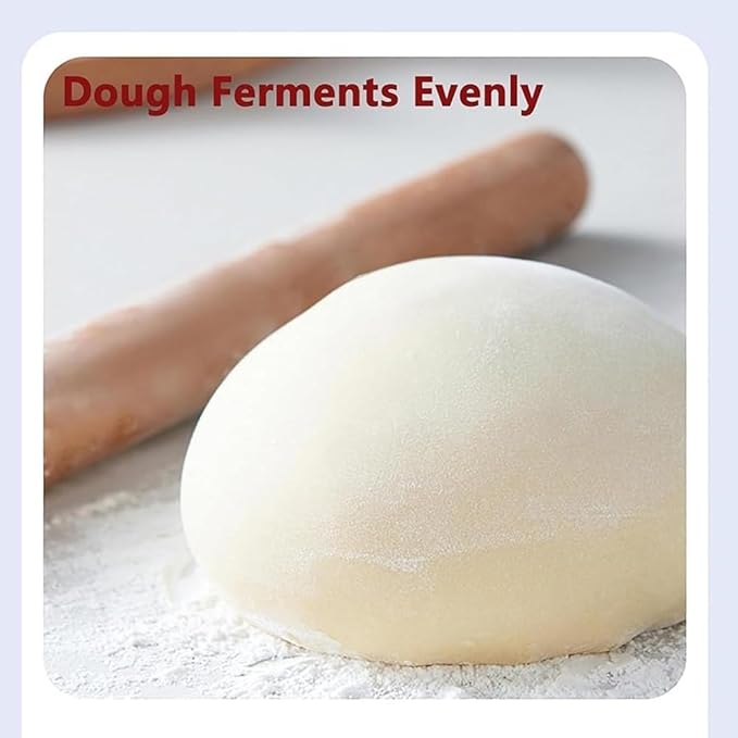 40L Electric Dough Proofer Machine – Home Bread Proofing Box with Adjustable Temperature, Timing & Humidity Control for Even Fermentation