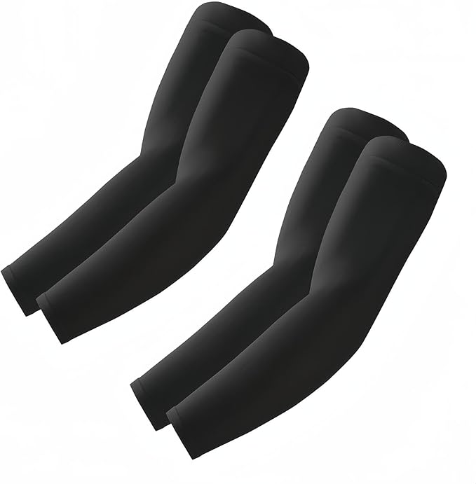 Arm Sleeves, Cooling UV Sun Protection Sports Compression for Men/Women