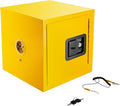 13x13x13in Flammable Liquid Storage Cabinet, Lockable Chemical Fireproof Cabinet, Explosion Proof Hazardous Storage Cabinets, Industrial Safety Cabinet for Commercial Home, 2 Gallon