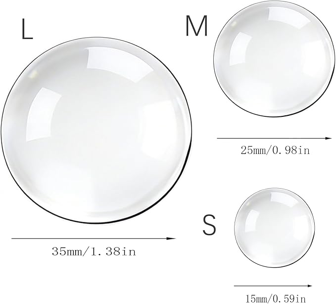 9pcs Wall Bumpers, Clear Wall Protectors, Door Bumpers for Doorknob, Furniture Bumpers, Reducing Noise, Protecting Walls,Using for Entrance Door,Cabinet Door,Fridge Door, Wall Bumper (25*25mm)