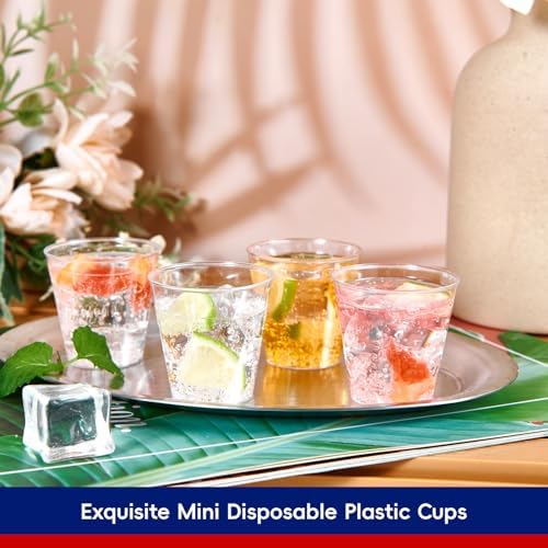 1000 Pack 1.5 oz Disposable Plastic Shot Glasses for Tasting & Samples - Image 3