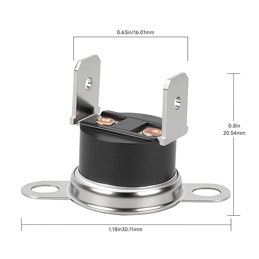 WP8304452 Stove Oven Thermal Fuse, Thermostat for Whirlpool Electric Oven, Range, KitchenAid, Maytag, Jenn Air, Amana Replacement 8304452, WP4455243, 1422151, AH1487571, EA1487571, PS1487571