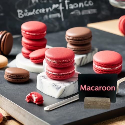 20 Pack Mini Chalkboard Signs for Food Buffet Table Reusable Catering Labels with 10 PCS Wooden Rustic Stands, Party Buffet Food Tags, Small Chalk Board Sign Holders for Wedding Birthday Bakery - Image 7