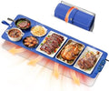 Warming Mat for Food， Extra Large 49"x15", 7 Heat Levels, 8 Hour Timer by FJAU