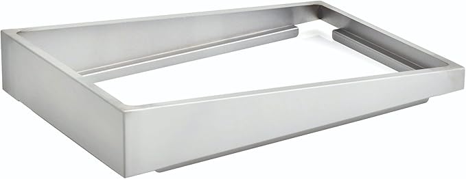 Kratos Commercial Electric Countertop Food Warmer Angled Display Adaptor, Stainless Steel Adaptor Elevates Food Pan for Optimal Serving (28W-529)