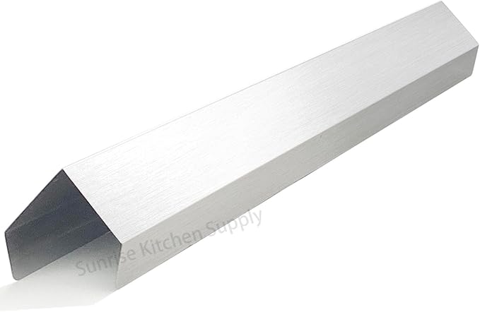 Sunrise Kitchen Supply Stainless Steel Deep Fryer Joining Strip/Connector (23 3/8"L x 2 3/8"W)