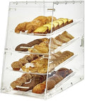 Winco 4 Tier Clear Commercial Display Case by Winco