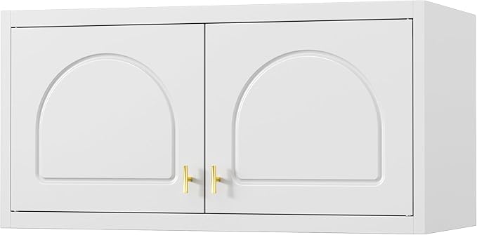 Wall Upper Storage Cabinet,Metal Bathroom Wall Mounted Cabinet,15 Inch Storage Cabinet for Basement,Livingroom Home Office