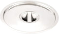 Restaurantware LID ONLY: Met Lux Lid For 8.25 Quart Bain Marie 1 Stainless Steel Lid For Bain Marie Pot - Built-In Handle Pot Sold Separately
