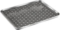 Stainless Steel Drain Tray, Cup & Dish Drying Rack, Drain Board 2 Tier Non Slip Serving Tray with Drainboard Perfect for Sink, Coffee Table, Outdoor (12.5 x 9.8 x 0.98 in)