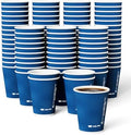 JOLLY CHEF Paper Coffee Cups 12 oz 120 Pack Insulated Paper Cups Blue by JOLLYCHEF